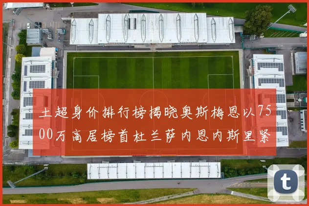 土超身价排行榜揭晓奥斯梅恩以7500万高居榜首杜兰萨内恩内斯里紧随其后